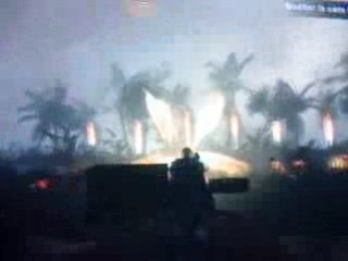 Explosion far cry 2 avec tempete et nombreux objets