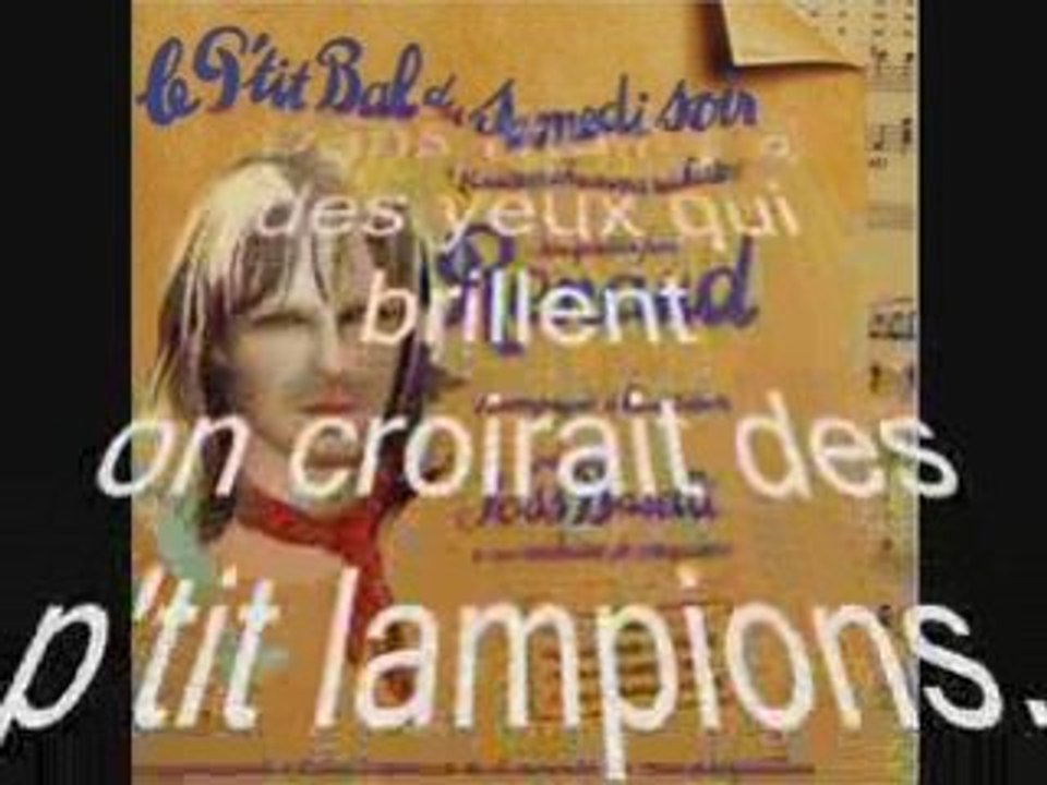 Le p'tit bal du samedi soir par renaud