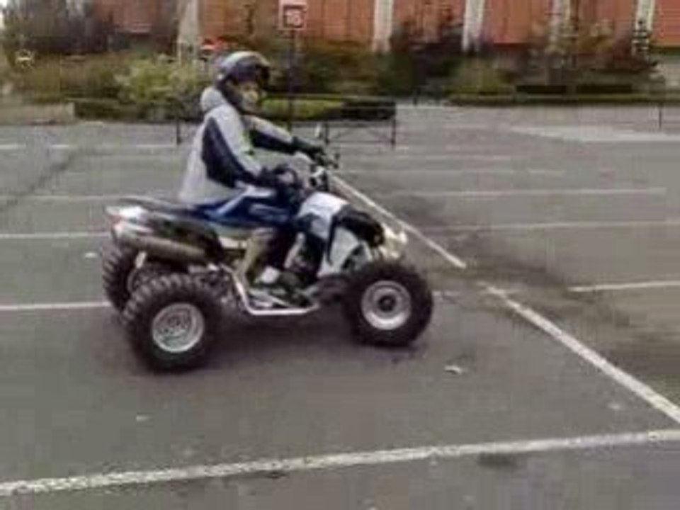 Mes debuts en KFX 450 R