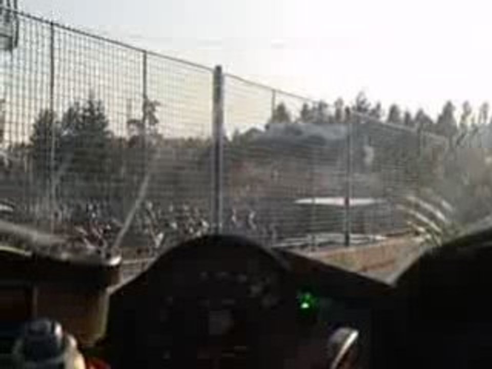 Aprilia RSV 1k on Brno MotoGP Circuit - Training Day