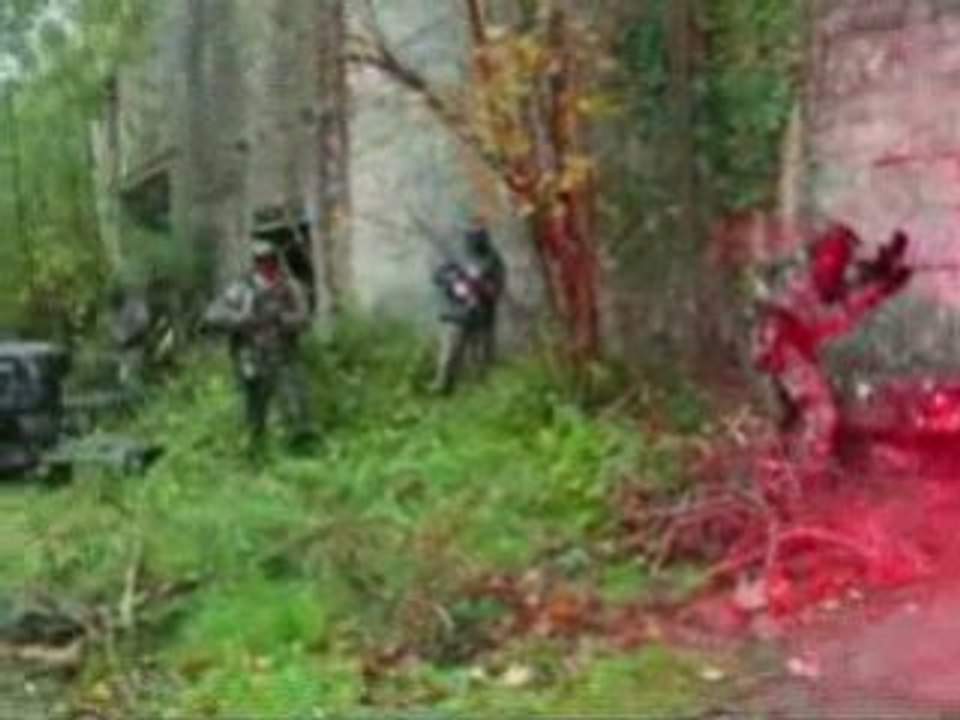 paintball desvres le 26 octobre 2008