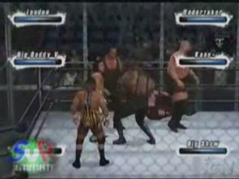 6-Men Hell In A Cell Match Smackdown VS Raw 2009 !
