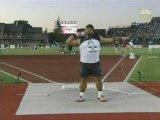 Shotput  2008 USA Trials + ralentis
