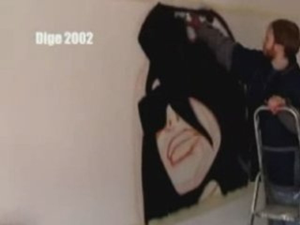 Graff Video - Graffiti Artist In action graffiti