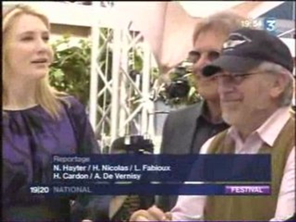 Indiana jones Montée des marche cannes   a