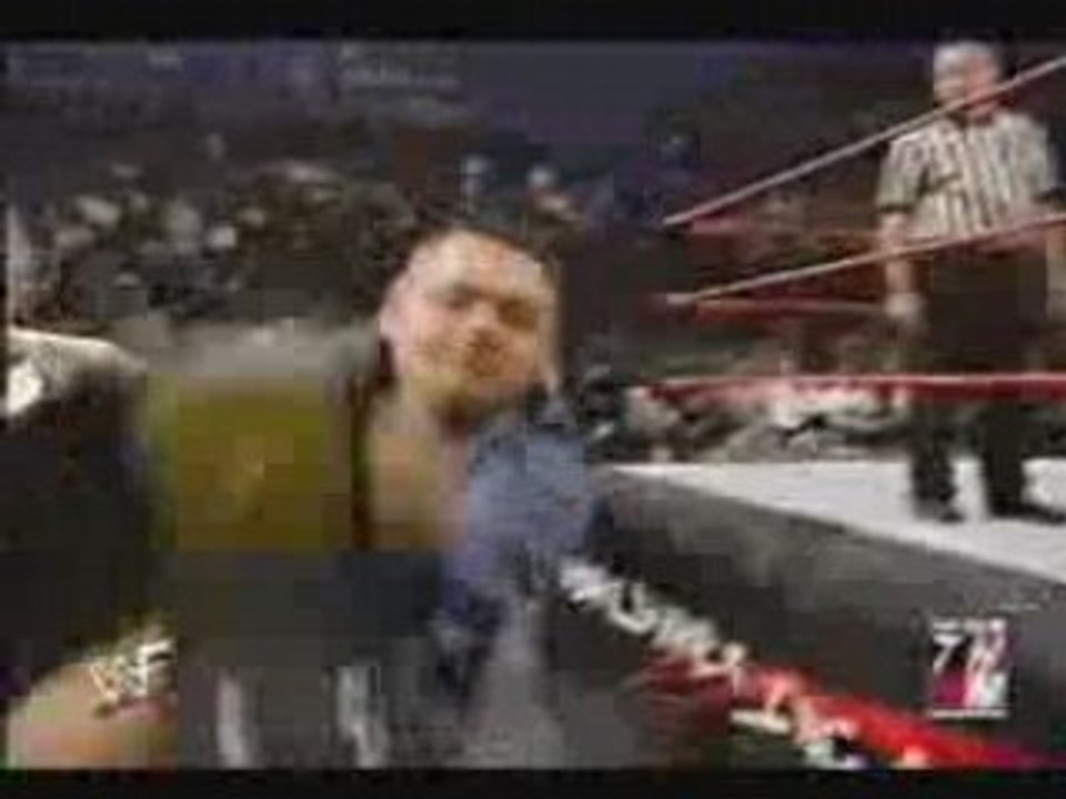 Fan attacks chris jericho