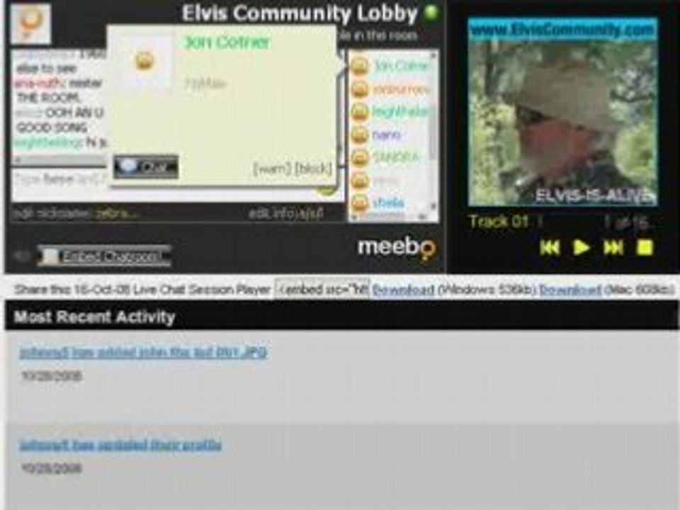 Mystery Man, Jon Cotner Chatting Hangout with Fans