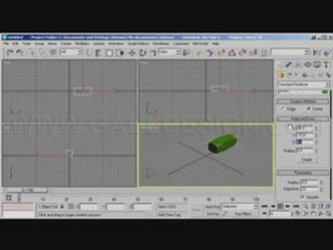 VideoTutorial 3ds Max Esp-02/165 - Crear Formas Primitivas: