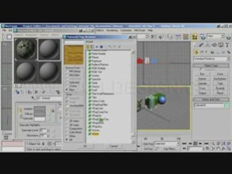 VideoTutorial 3ds Max Esp-05/165 - Aplicar materiales a los