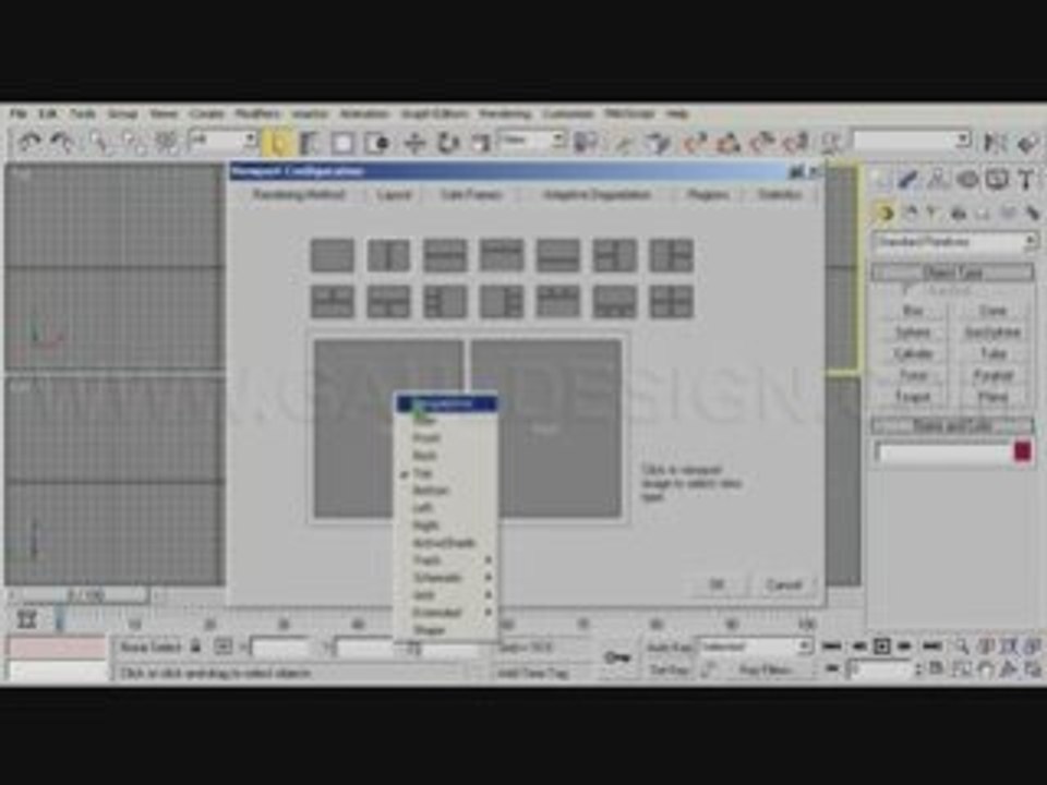 VideoTutorial 3ds Max Esp-12/165 - Los paneles de trabajo.