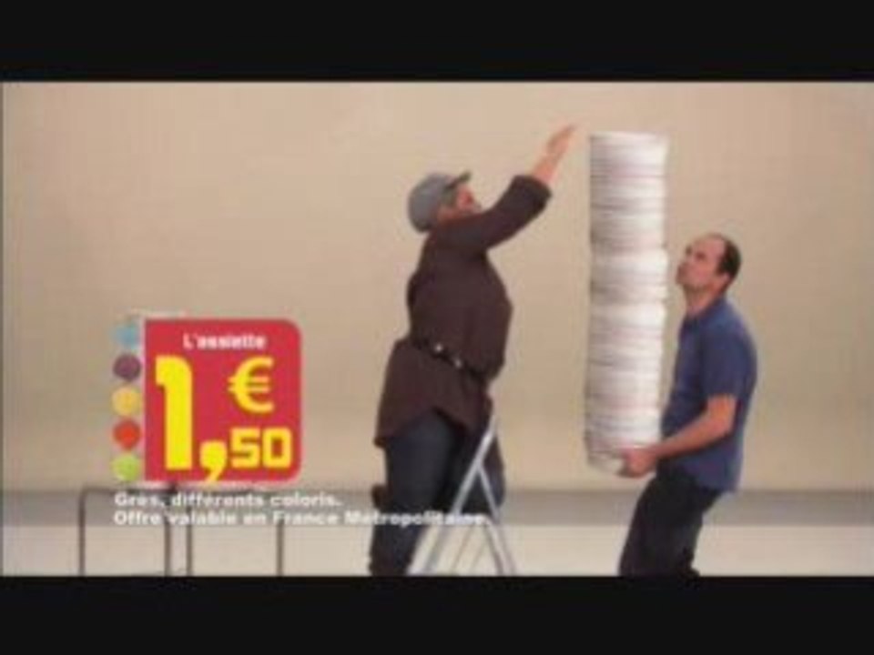 Spot tv Gifi "Les assiettes" - Valérie Damidot