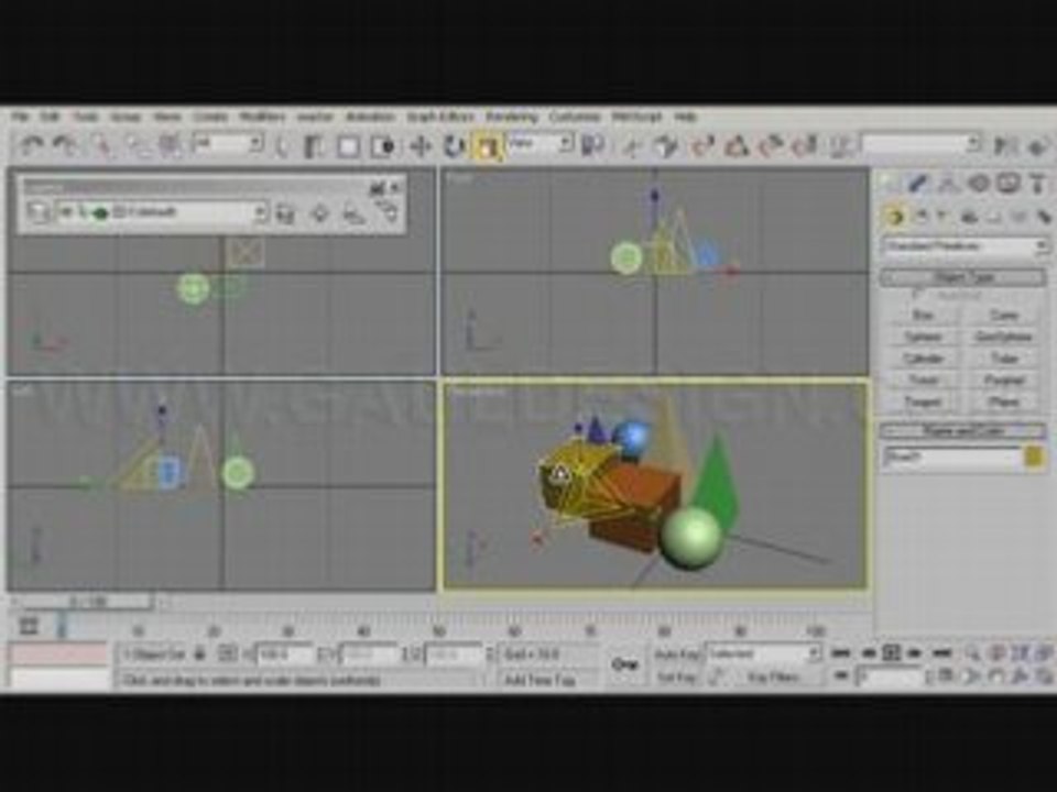 VideoTutorial 3ds Max Esp-19/165 - Trabajo con Capas 1