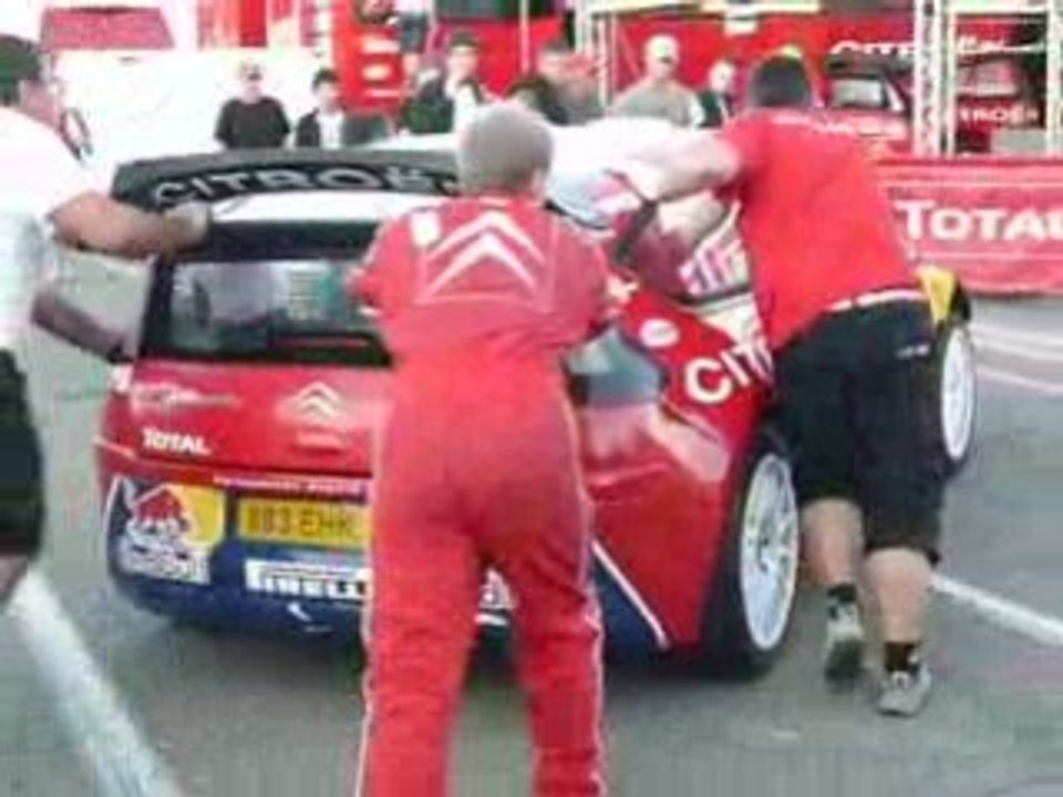 Parc assistance Tour de Corse 2008
