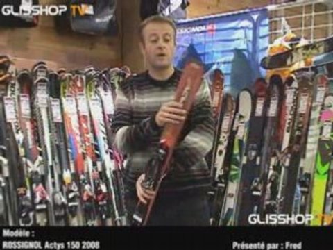 Ski ROSSIGNOL Actys 150 modèle 2008 - Vidéo Dailymotion