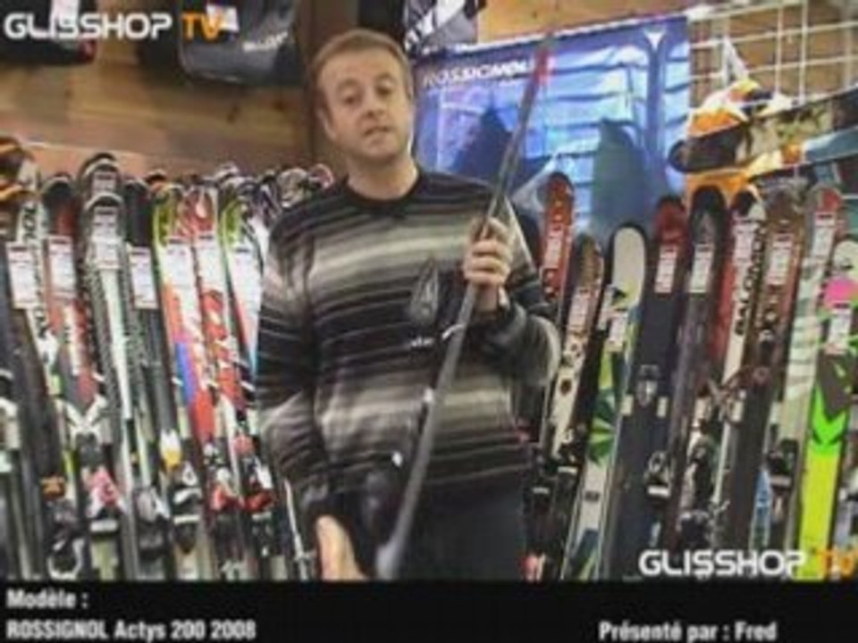 Ski ROSSIGNOL Actys 200 modèle 2008