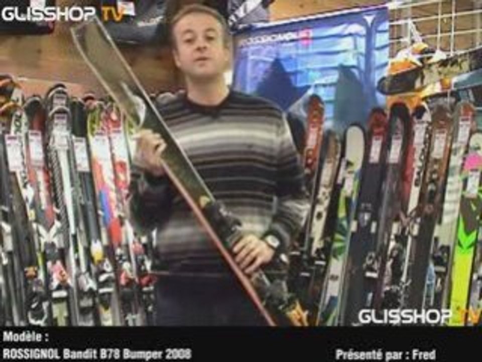 Ski ROSSIGNOL Bandit B78 Bumper modèle 2008