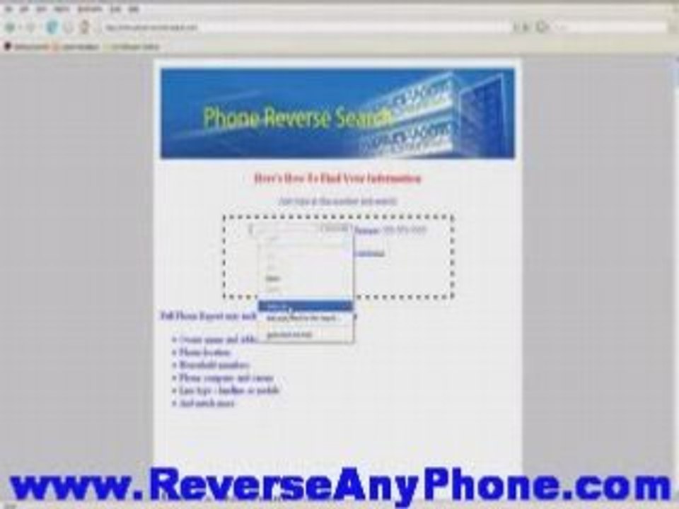 Free Reverse Phone Lookup At Google