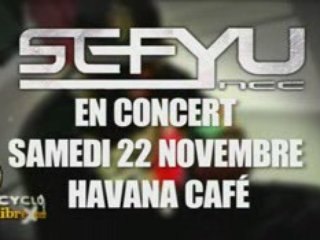 Interview de SEFYU : le concert a TOULOUSE  22 novembre 2008