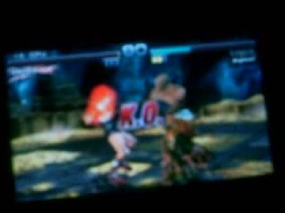 Tekken Dark Resurrection- Heihachi VS Asuka