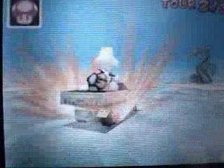 Mario kart ds Jardin volant.