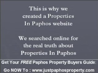 Estate Agents Paphos