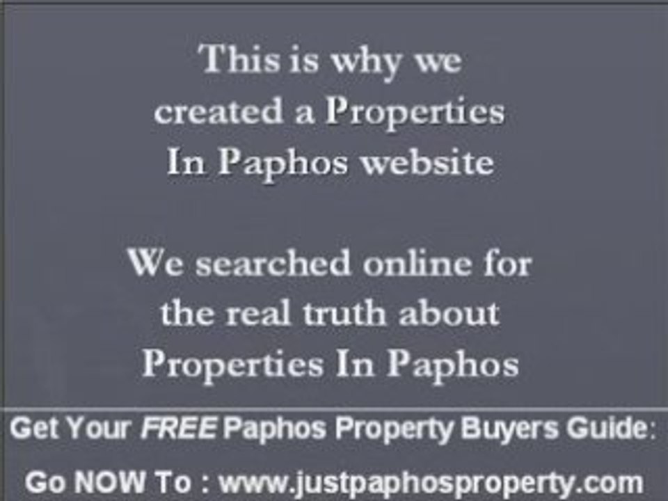 Properties In Paphos