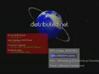 OGR-25 - Distributed.net (Yoyo@home)