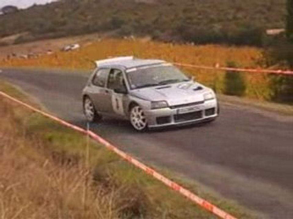 Rallye du Cathares 2008 N°3  Balihaut / Fieu    Clio Maxi