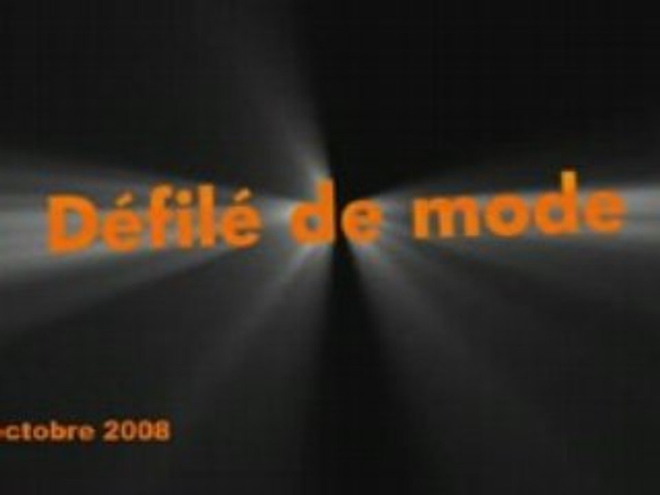 Teaser défilé de mode automne hiver 2008 Pierrelatte