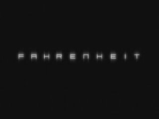 Fahrenheit - Générique d'intro du jeu