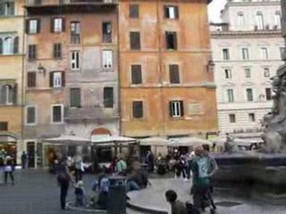 Rome, place du Panthéon
