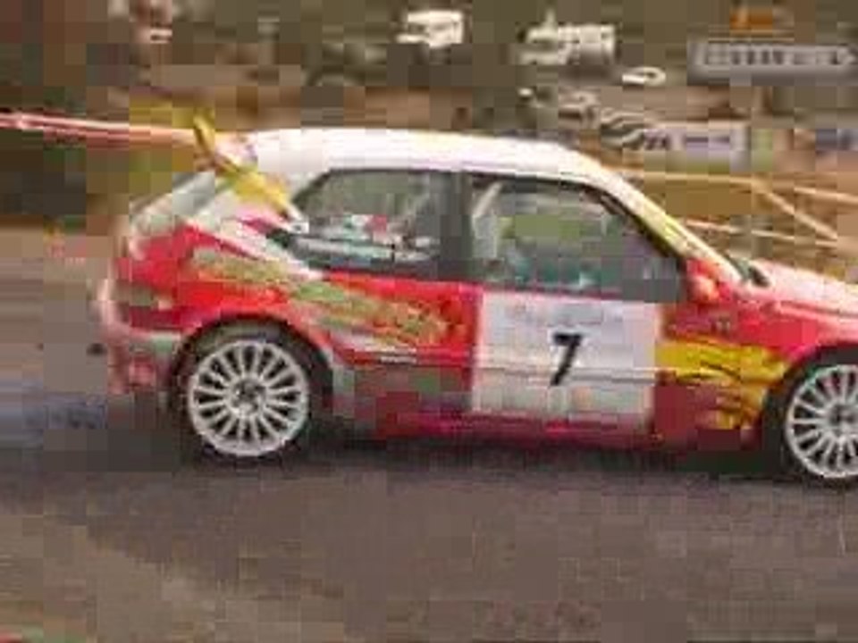 Rallye du Cathare 2008 n°7 Fernandes / Bertrand Saxo Kit Car