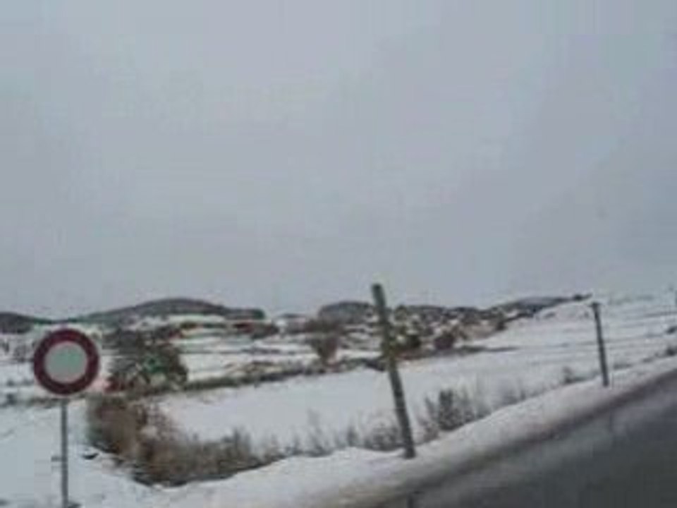 Neige Octobre 2008