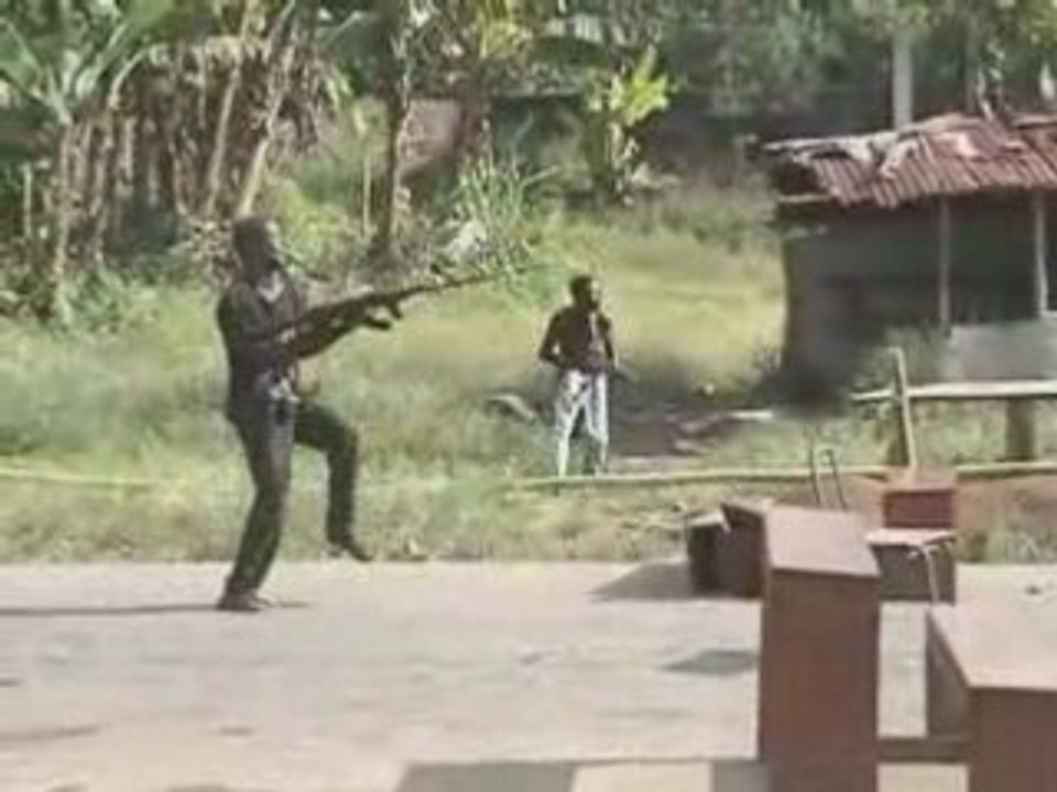 Raggae soldiers au Liberia