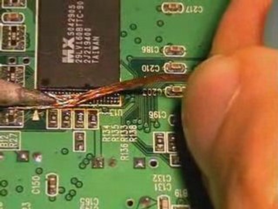 SMD Bauteile löten, Anleitung, TSOP