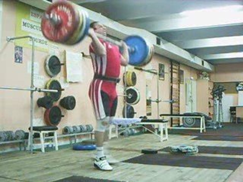 david papo 165 kg epaulé et jeté   -le retour-