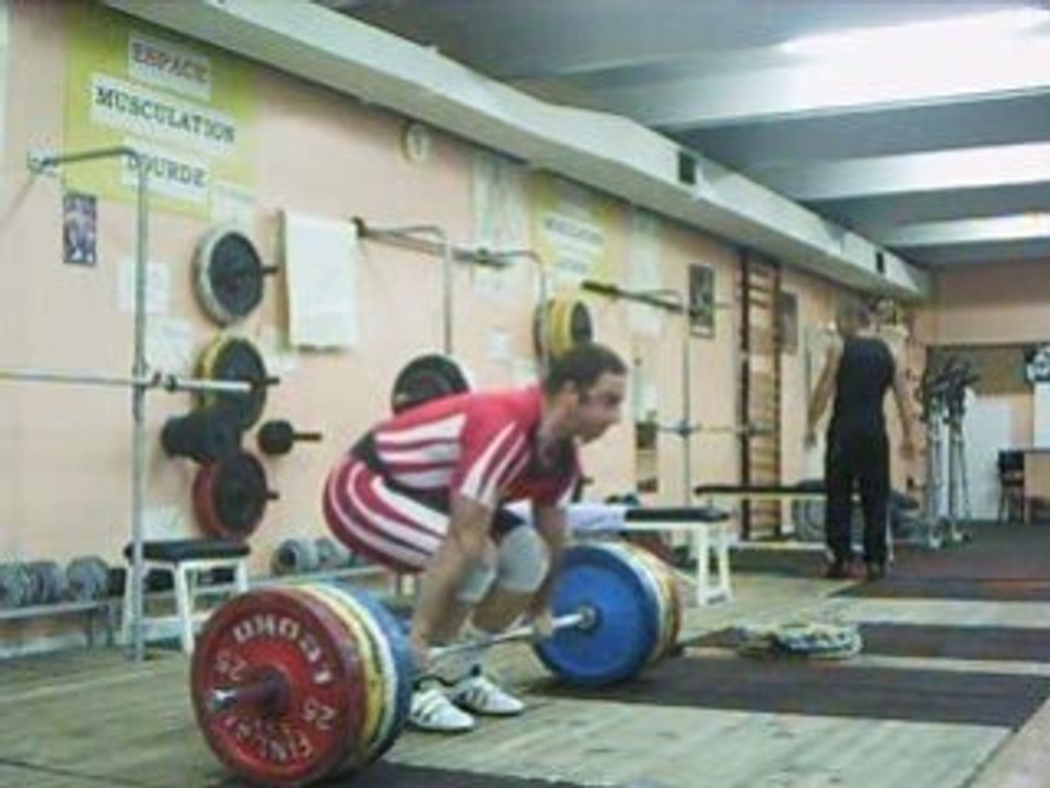david papo 160 kg epaulé et jeté