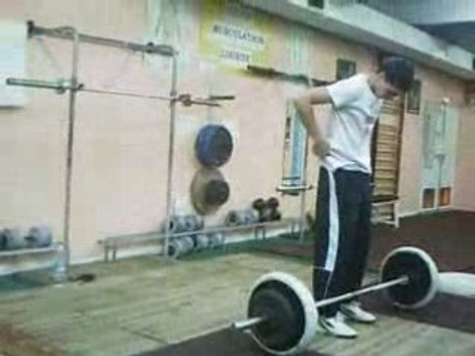 geoffrey  50 kg epaulé et jeté