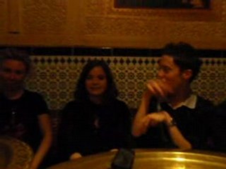 Alex qui ne veut pas que je filme ^^