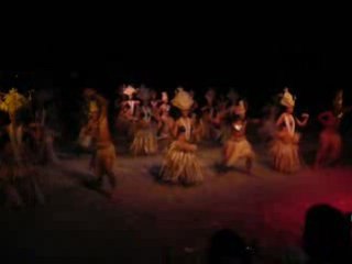 à Moorea au Tiki Village