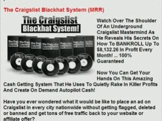 Craigslist Blackhat System