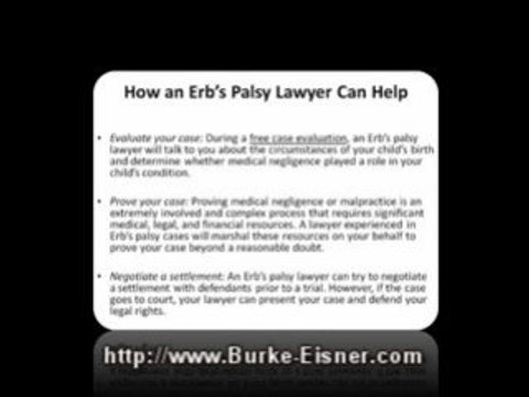 Erb's Palsy Attorney: What to Look for in a Lawyer