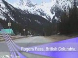 Motorcycle riding/Rogers Pass/Glacier National Park, BC