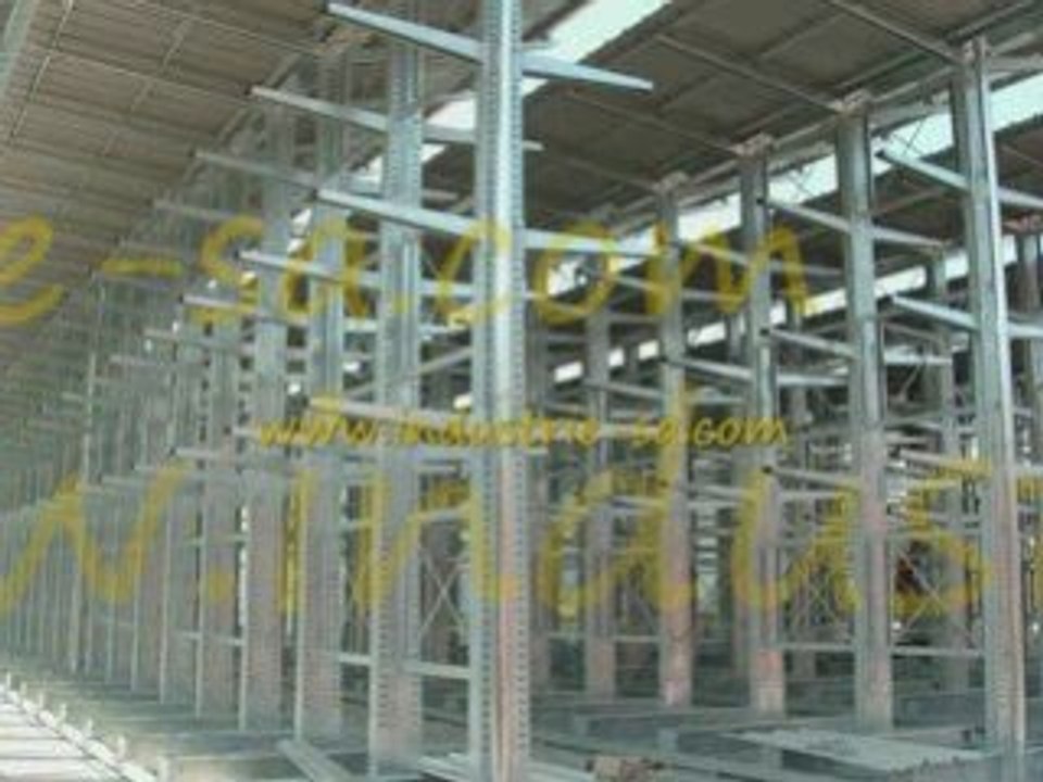 Cantilever rayonnage bras porteur peint ou galva