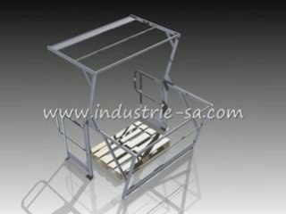 Barriere ecluse protection personne plateforme securité