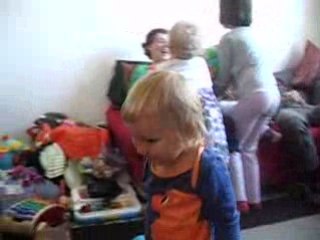 Septembre 2008 bataille avec Prunelle Octave et Lou