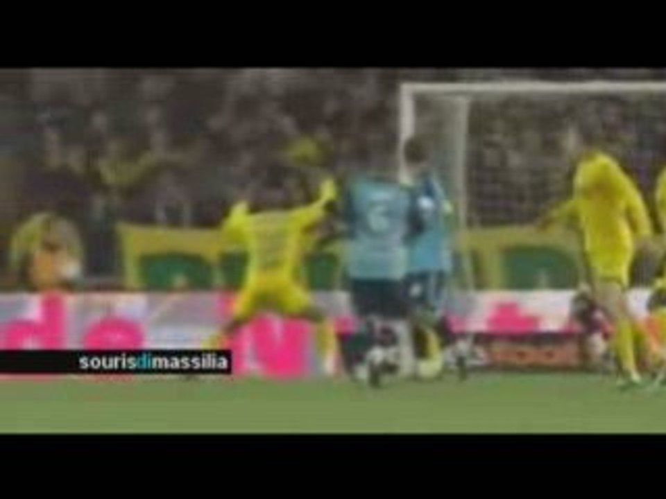 magnifique but Nantes 1-1 Marseille 29 10 08