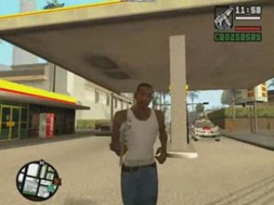 Gta Sa :  Shell Station