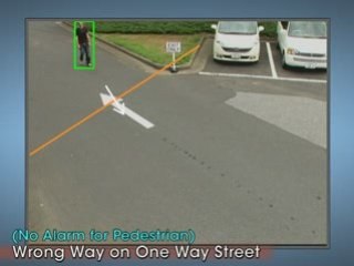 CISDEC SONY Wrong Way on One Way Street videosurveillance