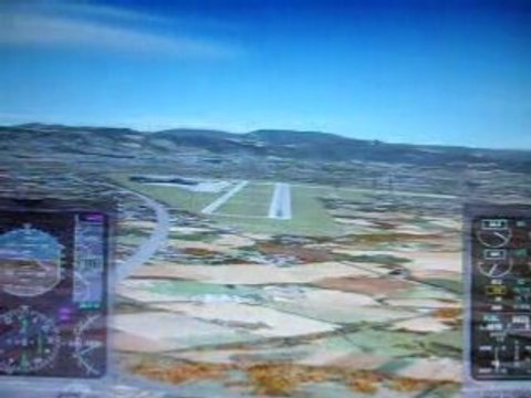 FSX VOL LFSB Atterissage